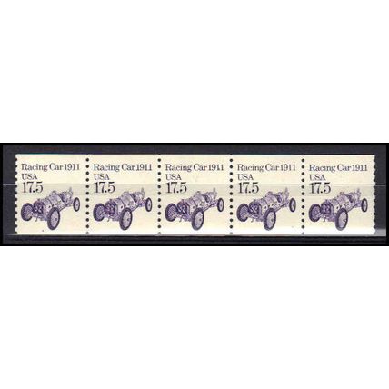 2262 17.5c Race Car Very Fine MNH Dry Gum PNC 1/5 X0964
