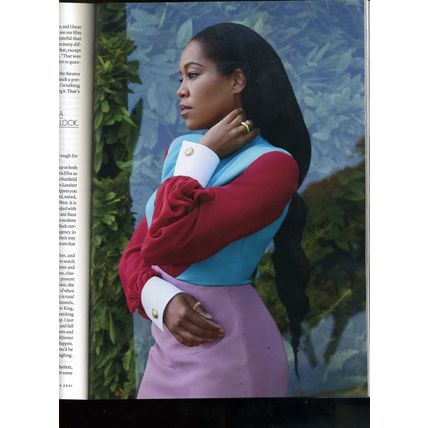 VANITY FAIR MAGAZINE - REGINA KING - OCTOBER 2021 - FALL STYLE TRUMP BRAND NEW