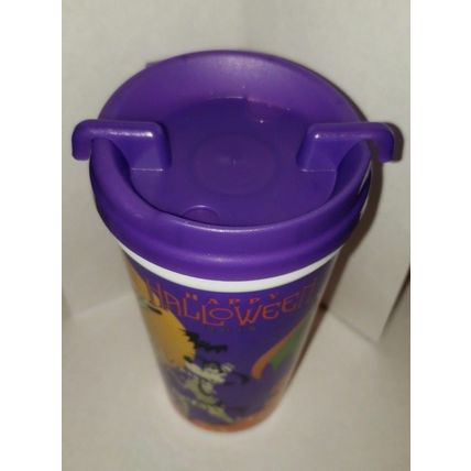 DISNEYLAND PARKS HAPPY HALLOWEEN 2018 TRAVEL SIPPER MUG CUP W/ LID~NEW~GHOULS