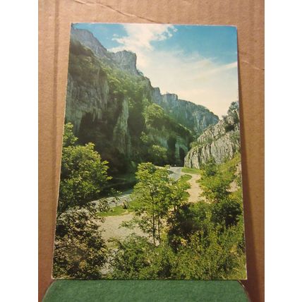 CHEDDAR GORGE, SOMERSET unused postcard vgc #