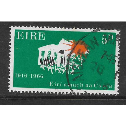 IRELAND 1966 5d MARCHING TO FREEDOM SG 216 FINE USED#