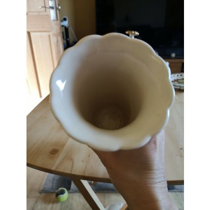 Pink Marbling Effect Vase