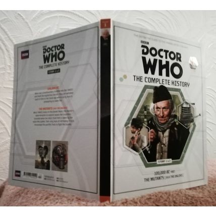 DOCTOR WHO COMPLETE HISTORY VOL 01 WILLIAM HARTNELL MUTANTS AKA DALEKS HACHETTE