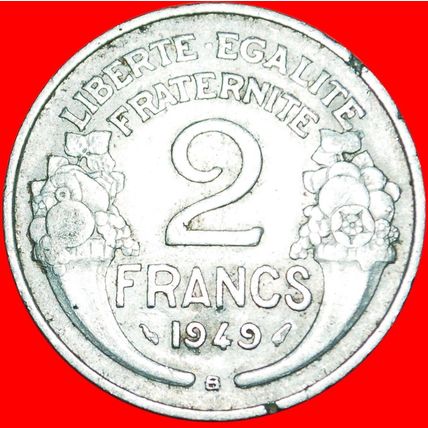 CORNUCOPIAS: FRANCE ★ 2 FRANCS 1949B!★LOW START★NO RESERVE