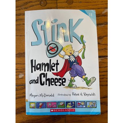 Stink Hamlet & Cheese Book by Megan McDonald Scholastic Homeschool Reading 11