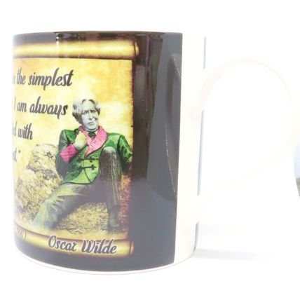 Oscar Wilde Mug Fine China 9 CM Famous Poets Great Gift Idea Comes Boxed Ceramic