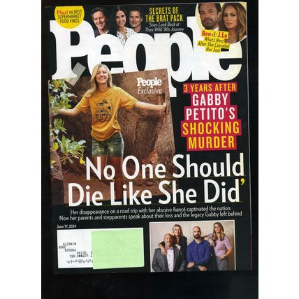PEOPLE MAGAZINE JUNE 17, 2024 GABBY PETITO'S SHOCKING MURDER NEW ISSUE
