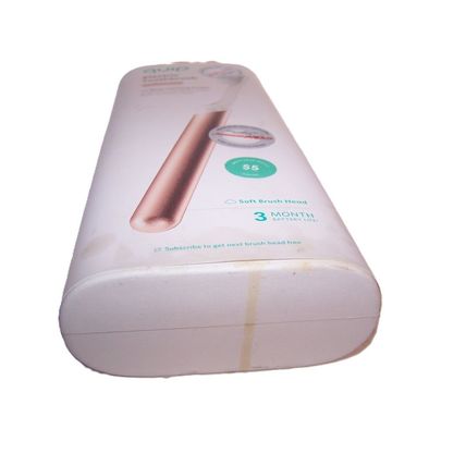 Quip Electric Toothbrush Copper Metal Soft Brush Head Sonic Vibrating Bristles