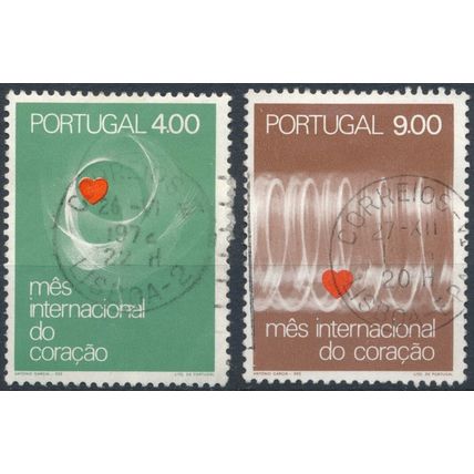 World Heart Month - Portugal 1972 - F H - MiNr 1164/5