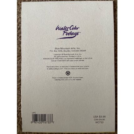 Blue Mountain Arts Good Friend Verse Card