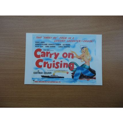 Carry On Cruising & Jack & Cleo Postcard Bundle London Postcard Company