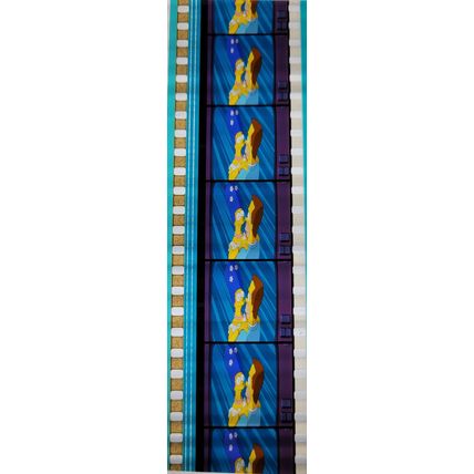 Simpsons Movie. Pk GEB - B027a . 1 STRIP OF 5 - 35MM FILM CELLS