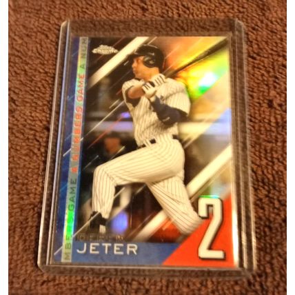 2020 Topps Chrome A Numbers Game Derek Jeter # NGC-22 10.0 Mint Condition