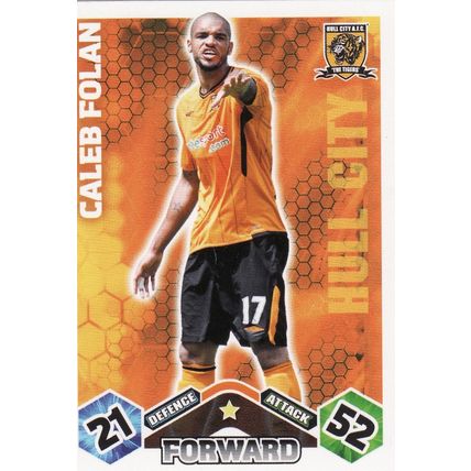 Match Attax 2009/2010 Caleb Folan Hull City
