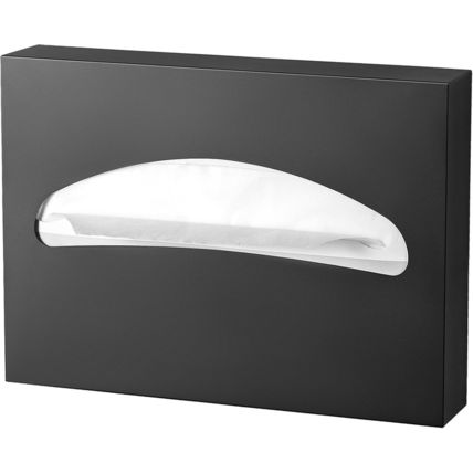 Toilet Seat Cover Dispenser Wall Mounted Stainless Steel Matte Black
