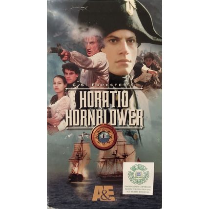 HORATIO HORNBLOWER 4 VHS VIDEOTAPE BOX SET stars IOAN GRUFFUDD