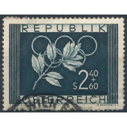 Winter Olympic Games, Oslo - Austria 1952 - FH - MiNr 969