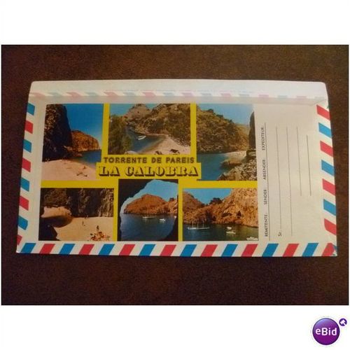 Spain 1980 Philatelic Cover Torrente de Pareis Calobra