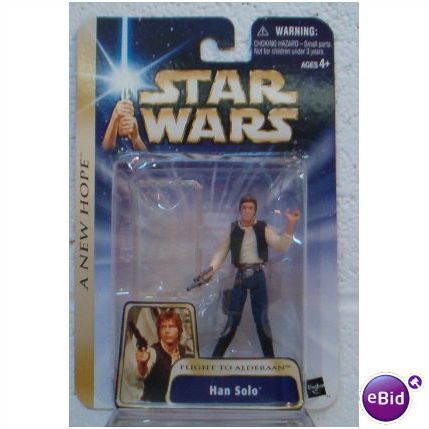 STAR WARS ' SAGA Collection gold stripe ' HAN SOLO action figure