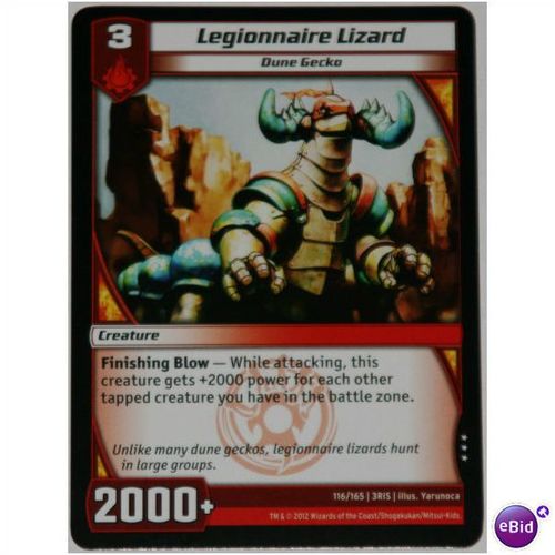 Kaijudo - Rise of the Duelest - 116/165 - Legionnaire Lizard