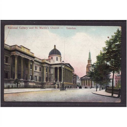 NATIONAL GALLERY AND ST MARTINS CHURCH LONDON USED