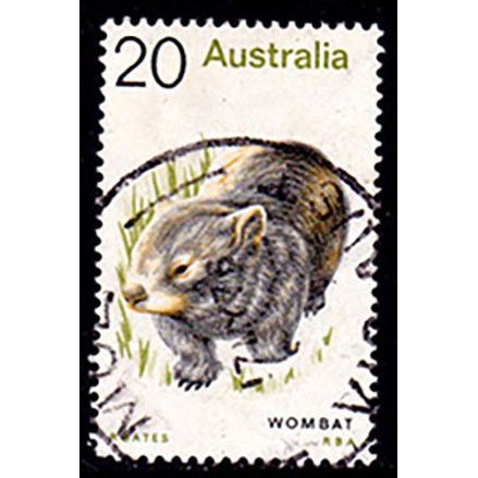 Australia 1974 Native Animals Wombat 20c Used Stamp