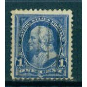 Used 264 1c Benjamin Franklin Average M02973