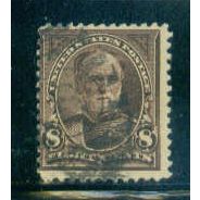 Used 272 8c William T. Sherman Average M03871