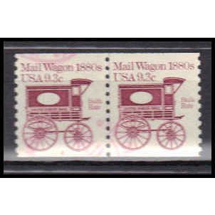 Used 1903 9.3c Mail Wagon Very Fine CNP Left 2 PA0399