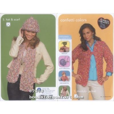 Confetti Colors, Quick Projects to Crochet & Knit, Book 0745