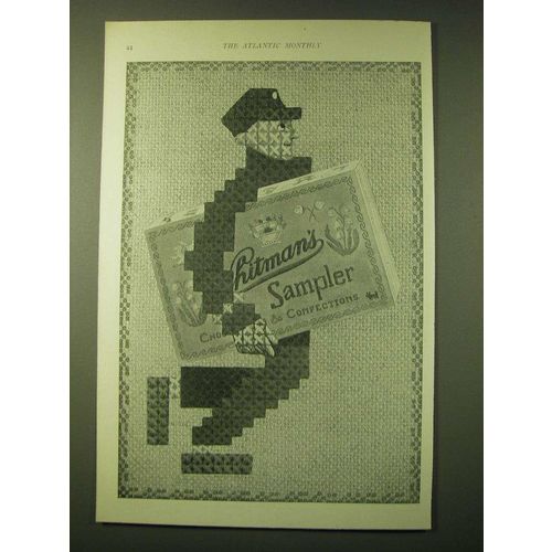 1924 Whitman's Sampler Chocolates Ad - Whitman's Sampler