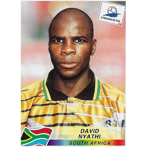 Panini's FIFA World Cup France 1998 Stickers: No.181 - Nyathi