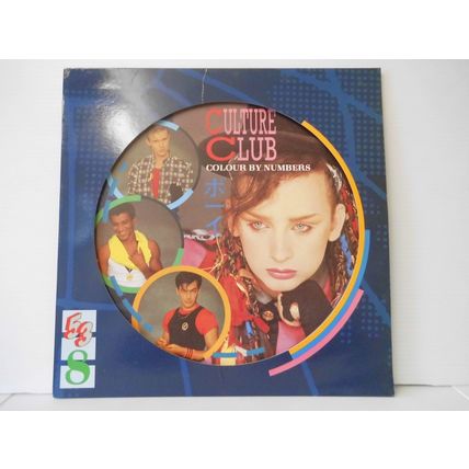 LP.CULTURE CLUB.PICTURE DISC.COLOUR BY NUMBERS.VP2285 NEVER PLAYED.MINT.LYRICS