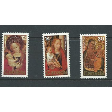 canada christmaas 1978 sg928 set