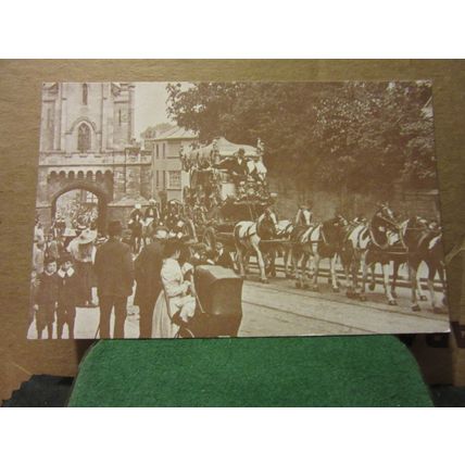 JURY STREET, WARWICK, unused repro museum postcard =