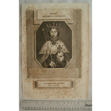 1814 engraving: Richard The Second