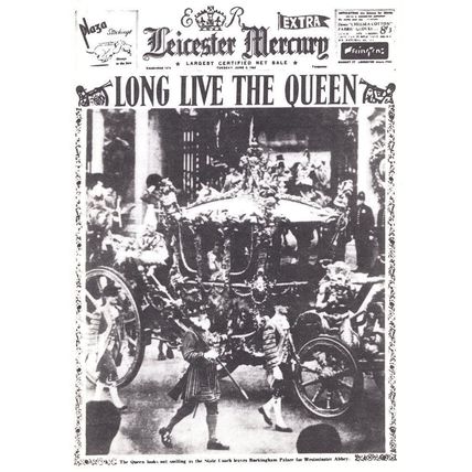 1963 Long Live The Queen Elizabeth Leicester Mercury Cover
