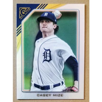 2022 Topps Gallery Rainbow Foil Casey Mize