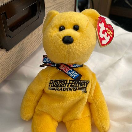 The Nascar Beanie #17 - Ty Beanie Roush Fenway Racing Matt Kenseth #17 Retired
