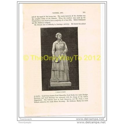 SISTER OF MERCY, Book Illustration FROM c1890