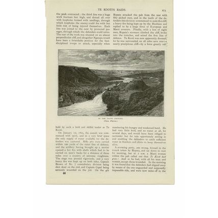Taupo Country, New Zealand, Book Illustration, c1905