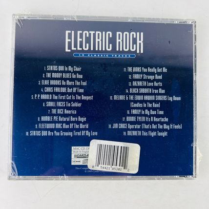 Electric Rock Various Artists - 19 Tracks MAC CD-134 New SEALED
