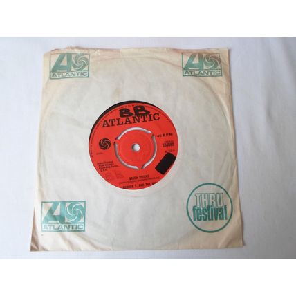 7"1964. BOOKER T AND THE MGs . GREEN ONIONS,ATLANTIC 584088.BOOT LEG. EXCELLENT
