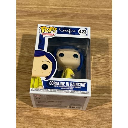 Funko Pop! Animation - Coraline in Raincoat #423 Vinyl Figure (Box + Protector)