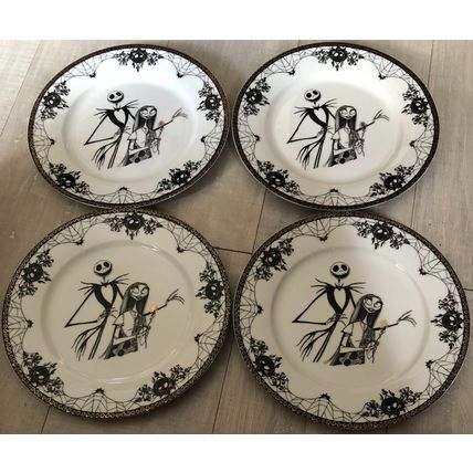 Nightmare Before Christmas Dinner Plates 10.5 SALLY Jack Skellington Brand New
