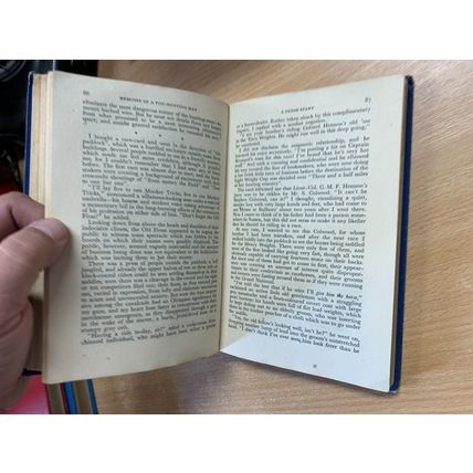 1944 SIEGFRIED SASSOON "MEMOIRS OF A FOX HUNTING MAN" HARDBACK BOOK (P4)