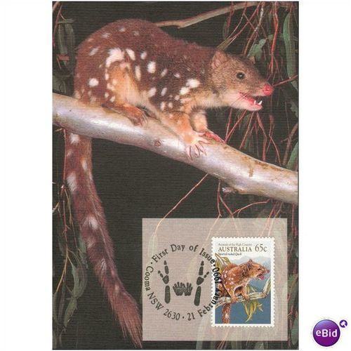Australia FDI Postcard set 1990 - High Country Animals