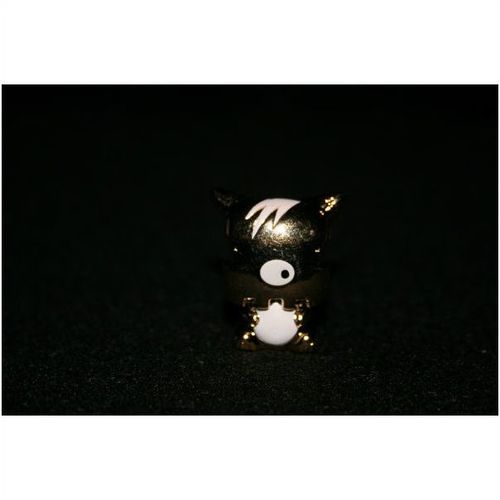 Power Gogo's Crazy Bones Series 4 - #23 - Wawo (Metallic Gold)