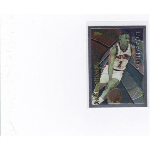 1994-95 Topps Finest Basketball Lindsey Hunter-Super Sophomore