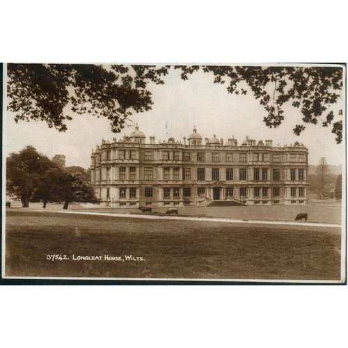 Vintage E. A. Sweetman & Son Postcard 1965 - Longleat House, Wiltshire